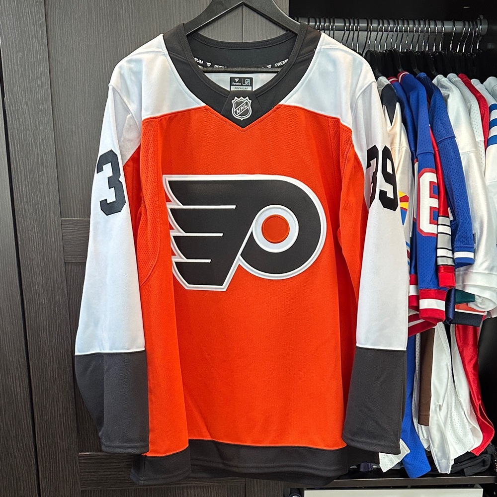 Matvei Michkov Philadelphia Flyers Fanatics Home Premium Jersey - Orange